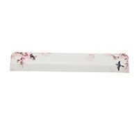Spacebar Keycap PBT Colorful Flower Pattern, Custom DIY Mechanical Keyboard Replacement Keycap, Universal Fit for Most Mechanical Keyboards with Matte Finish and Wear Resistant