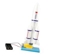 Spacecraft Model Building Set Assembly Aerospace Projectile Kid Early Learning Toy for Science Education Space Easy Build STEM Physics Aid