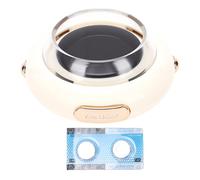 Spacecraft Shape Baby Bath Thermometer, IP67-Rated Portable Digital LED Display Auto Off Accurate Water Temperature Tester with High Low Alert for Infant Bathtub Swimming Pool
