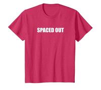 Spaced Out T-Shirt, Kids, Red Heather, 6 Years