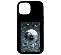 Spaceman Helmet Galactic Sky Moonlight Forest Case for iPhone 15