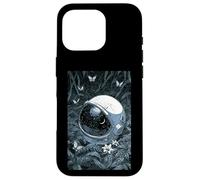 Spaceman Helmet Galactic Sky Moonlight Forest Case for iPhone 16 Pro
