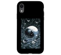 Spaceman Helmet Galactic Sky Moonlight Forest Case for iPhone XR