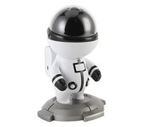 Spaceman Projector Lamp, Star Projector LED Night Light RGB Ambient Projection Light USB Ceiling LED Lamp for Home Party, Skylights & Roof (White)