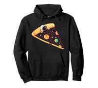 Spaceman Sleeping A Pizza Pullover Hoodie