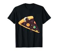 Spaceman Sleeping A Pizza T-Shirt