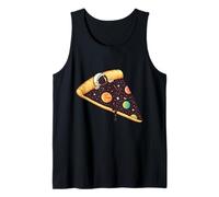 Spaceman Sleeping A Pizza Tank Top