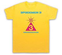Spacemen 3® Dreamweapon Mens T-Shirt, Yellow, Yellow M