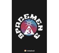 Spacemen 3 Original Psych Rock Fan Art Faded Style Notebook: Diary, Matte Finish Cover, 6x9 120 Pages, Planner, Lined College Ruled Paper, Journal