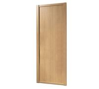 Spacepro 1 Panel Natural Oak Effect Sliding Wardrobe Door (H)2220mm (W)914mm