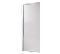 Spacepro 1 Panel White Sliding Wardrobe Door (H)2220mm (W)914mm