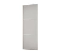 Spacepro 3 Panel Dove Grey Sliding Wardrobe Door (H)2220mm (W)762mm