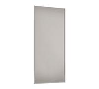 Spacepro Classic 1 Panel Matt Cashmere Sliding Wardrobe Door (H)2220mm (W)914mm