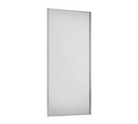Spacepro Classic 1 Panel Matt White Sliding Wardrobe Door (H)2220mm (W)762mm