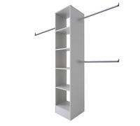 Spacepro Modular Dove Grey Tower Unit (H)2100mm (W)450mm (D)500mm