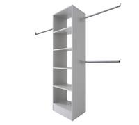 Spacepro Modular Dove Grey Tower Unit (H)2100mm (W)600mm (D)500mm