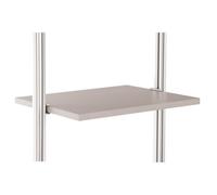 Spacepro Relax Grey Linen Effect Shelf Kit (W)550mm (D)330mm