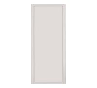Spacepro Shaker 1 Panel Matt Cashmere Sliding Wardrobe Door (H)2220mm (W)914mm