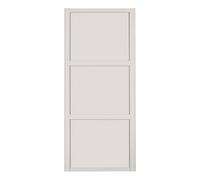 Spacepro Shaker 3 Panel Cashmere Sliding Wardrobe Door (H)2220mm (W)610mm