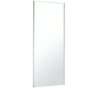 Spacepro White Frame Mirror Sliding Door 24Inch