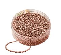 Spacer Beads for Bracelets Spacer Beads for Jewelry Making Small Round Colorful Loose Spacer Beads Durable Kit for Bracelet Making Loose Beads for DIY Crafts