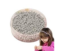 Spacer Beads for Bracelets Spacer Beads for Jewelry Making Small Round Colorful Loose Spacer Beads Durable Kit for Bracelet Making Loose Beads for DIY Crafts