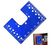 Spacer for Alignment of Door Hinges, Precise Woodworking Standard, Cabinet Strap Adjustment Aid and Positioning Tool - For Beginners Professionals DIY Renovation