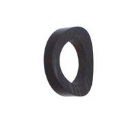 Spacer sleeve for tubular column - plastic, black