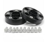 Spacers 2pcs 25/30/35/40/45/50/60mm PCD 5x112 CB 66.6mm Wheel Spacer Adapters For BMW The Universal Series Car M14x1.25(30MM)