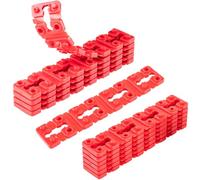 Spacers for Electrical Box, 48PCS Outlet Spacers and Box Extender Kit, Plastic Wall Plate Spacer, Tile Backsplash Shims for Loose Outlet/Switch Repair (Stackable)