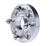 Spacers Wheel Spacer Adapter PCD 4x114.3 CB 66.1mm For Nissan For Versa For Sacla Forged Aluminum 2 Pieces Hub Centric Wheel Spacers(Silver,25mm)