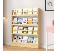 SpaceSaving enBook Shelf3/4/5 TierThe Door DesignWallMountedfor Toys & BooEasy Assembly Perfect for Smals