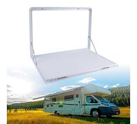 SpaceSaving Folding WallMount Dining TableAluminum Drop Leaf Table for RVs Campers & Motor Homes Max Load 55 lbs Perfect for Small Spaces & Compact Living