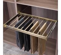 SpaceSaving Trouser Rack & Sliding Hanger for Jeans ScarvesCloset nizer for Efficient Storage Maximize Closet Space Neat & Tidy Wardrobe Solution