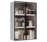 SpaceSaving WallMounted Bathroom Storage Cabinet NoDrill Design Stylish DoubleDoor Organizer for Above Toilet 50x15x75cm Perfect for Small Spaces