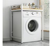 SpaceSaving Washing Machine Shelf with Hanging BarTop Sto Rack for Washer and Dryer Versatile DrumOver Toilet Maximize Bathroom Sto