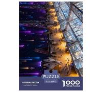 Spaceship 1000 Pieces Puzzles Educational Games Challenge Toy Sci-fi Spaceship Home Decoration Family Fun for Adults And Children 52x38cm/1000pcs