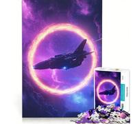 Spaceship Entering Ring(1200)(FAFEC) Puzzle