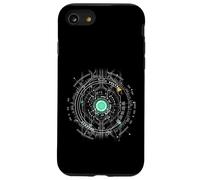 Spaceship Platone CPU Core Nerd Programmer PC AI Sci-fi Case for iPhone SE (2020) / 7/8