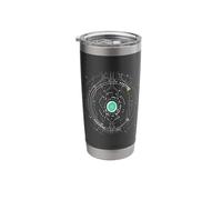 Spaceship Platone CPU Core Nerd Programmer PC AI Sci-fi Stainless Steel Insulated Tumbler