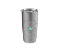 Spaceship Platone CPU Core Nerd Programmer PC AI Sci-fi Stainless Steel Insulated Tumbler