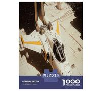 Spaceship Sci Fi Scene 1000 Piece Jigsaw Puzzle Jigsaw Puzzle for Adults Night View Puzzle Game for Family Home Decor Gift 70x50cm/1000pcs