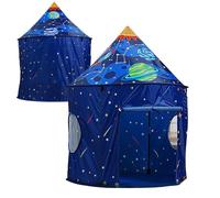 Spaceship Tent House - Galaxy Inspired Play Pavilion, Star Mision Den, Lightweight Fantasy Activity Hut, Creative Childhood Discovery Space | Science Dream Station for Home Garden Classroom Interacti