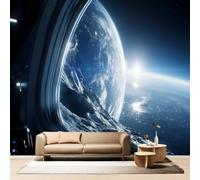 Spaceship Wall Mural 250x175 cm
