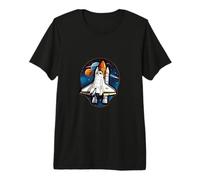 Spaceshuttle Space Travel Premium T-Shirt