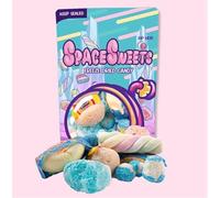 SpaceSweets Mixed Freeze Dried Sweets 80g | Crunchy Assorted Candy Treats | Fruity Flavour Explosion | Viral TikTok Snack | Fun Candy Gift for All Ages (Pack of 1, Retro Mix)