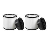 SpaceTent 2 Pack 08-2566B Cartridge Filters Fit for Most 5-18 Gallon Wet/Dry Vacuum Cleaners.