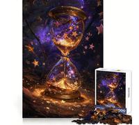 Spacetime Hourglass 1000 Piece Jigsaw Puzzle for Teenagers Brain Challenge Toy Relax Time Precise Cut Art Display 38x52cm