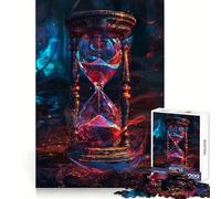 Spacetime Hourglass 1000 Pieces Jigsaw Puzzles for Teenagers Boost Memory Stress Release Premium Cut Cherished Gift 38x26cm