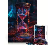 Spacetime Hourglass Hard Jigsaw Puzzle for Adults 1000 Pieces Recall Upgrade Gentle Relax Clear Cut Unique Gift 38x52cm